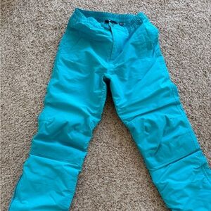 Kids Teal Waterproof Snow Pants - Size 16 - New!